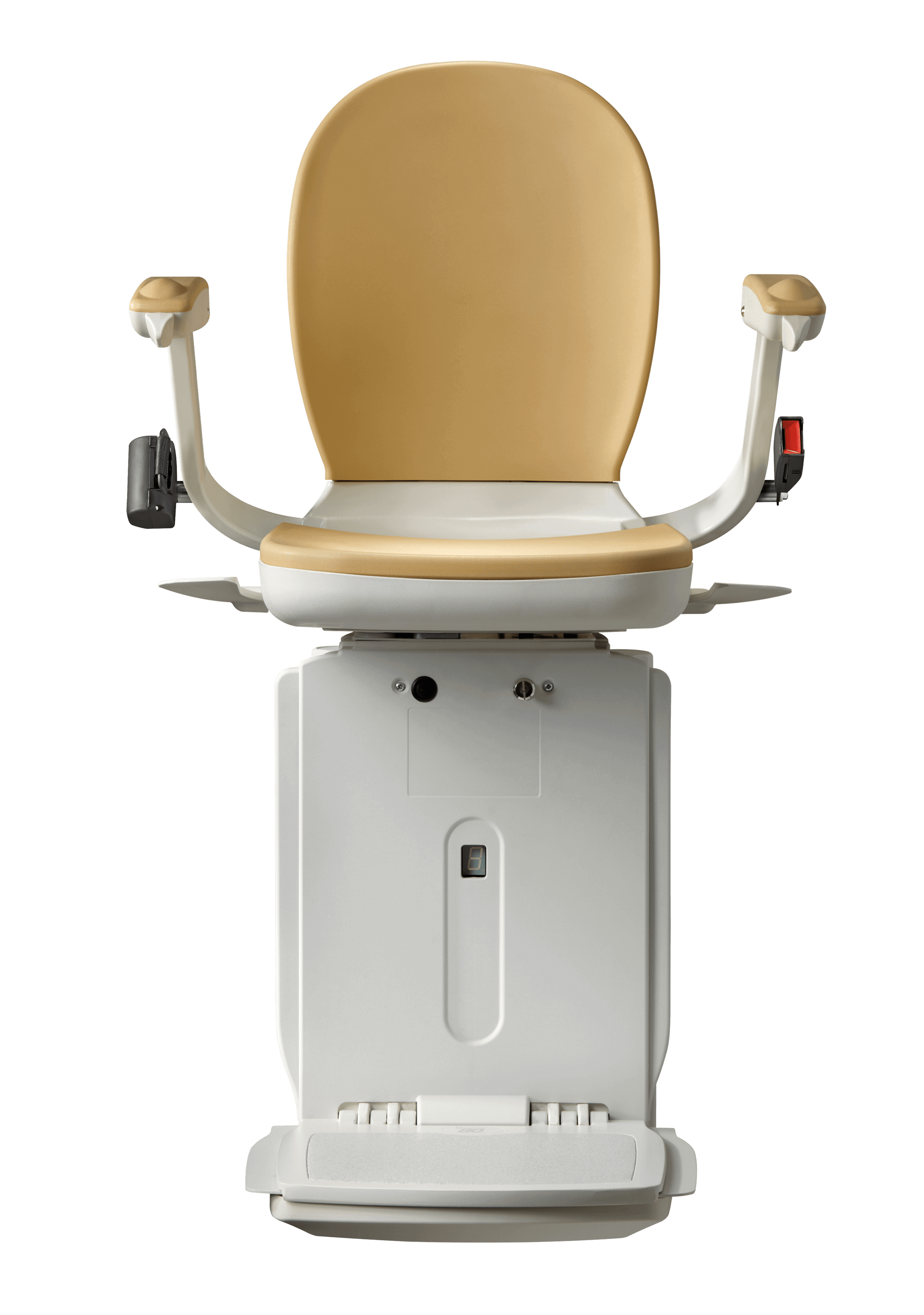 Acorn curved Stairlift front view in Virginia